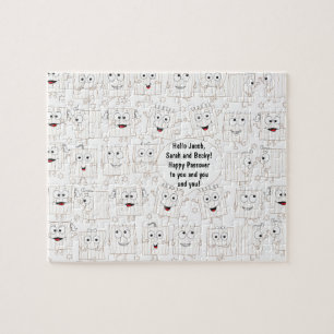 Passover Funny Matzah Joke Puzzle for Kids