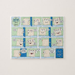 Passover Funny Matzah Joke Puzzle for Kids