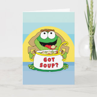 Passover Greeting Card "Got Soup"