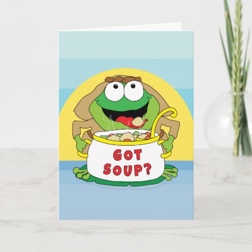 Passover Greeting Card Got Soup