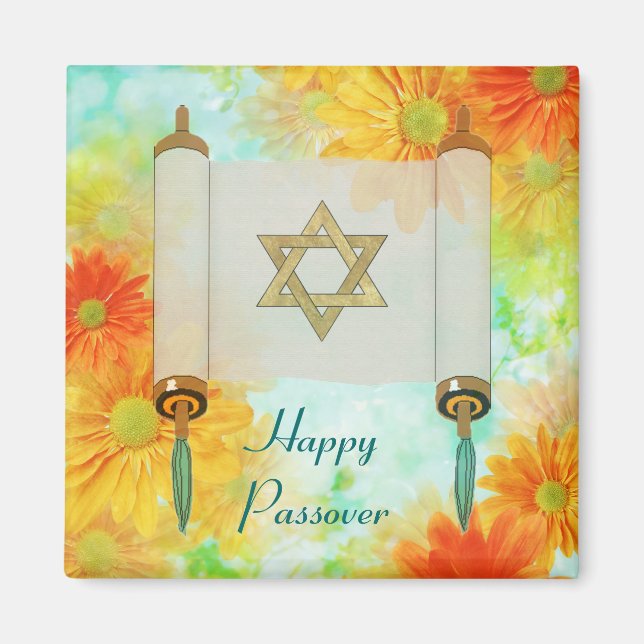 Passover Greetings Magnet (Front)