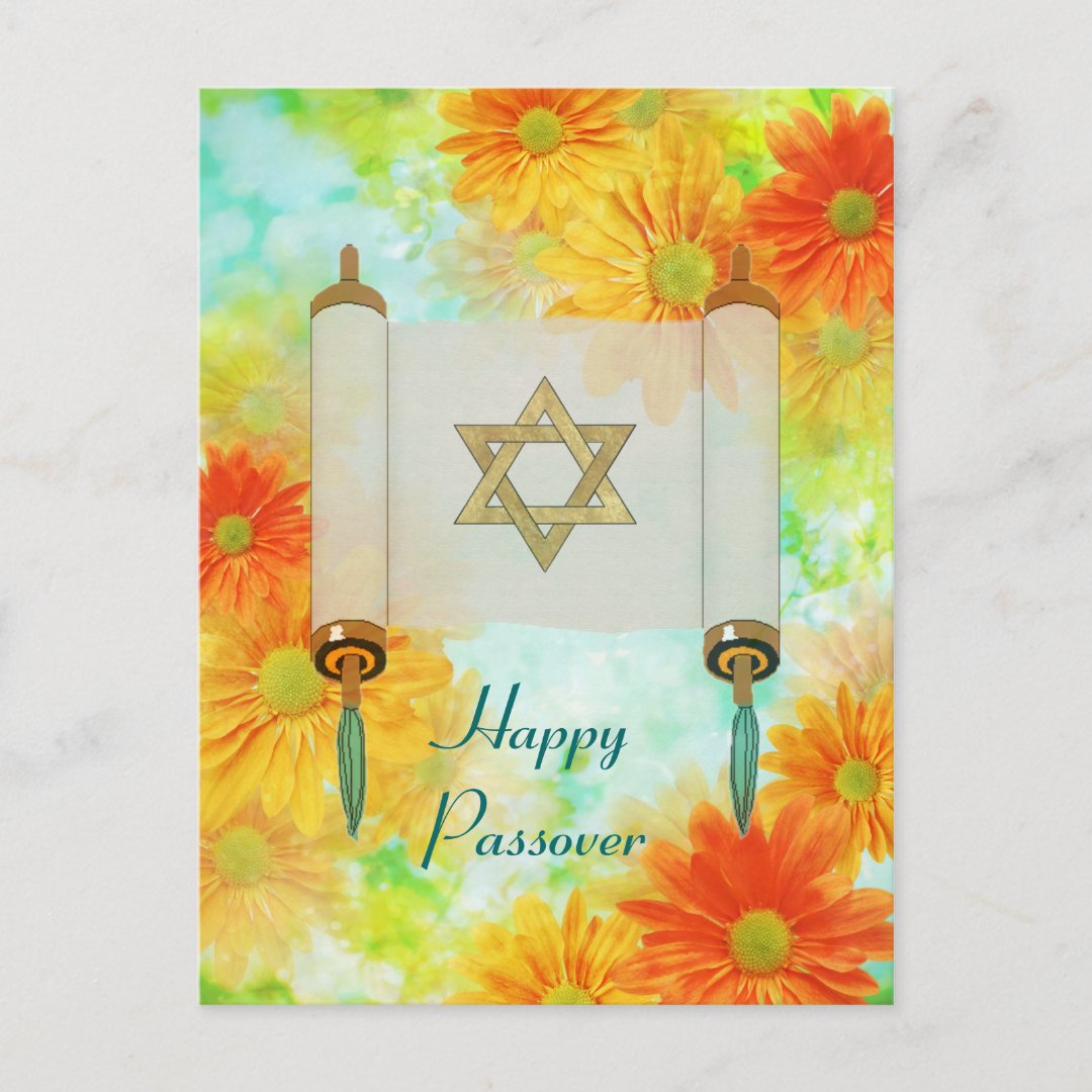 Passover Greetings Postcard | Zazzle