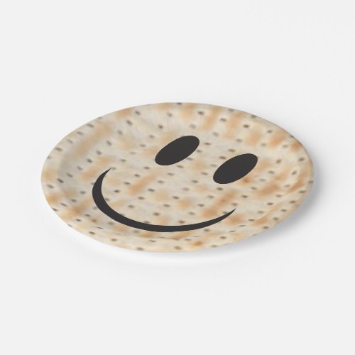 Passover Happy Matzah Paper Plate