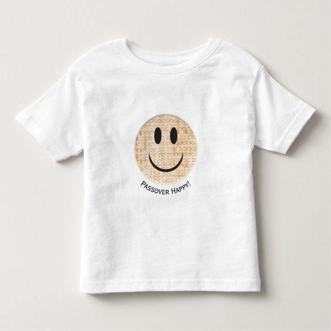 Passover Happy Matzah Toddler Fine Jersey T-Shirt (Front)