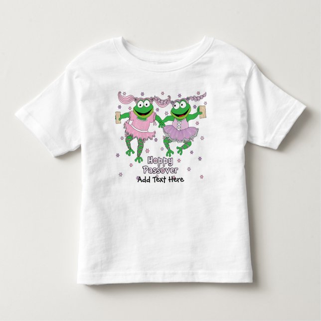 Passover "Hoppy Passover" Shirt 2-6T (Front)