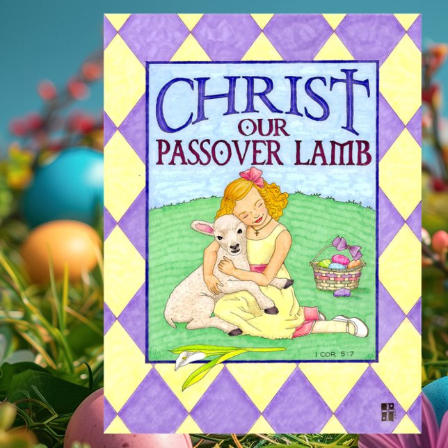 Passover Lamb Easter Card (Creator Uploaded)