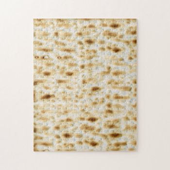 Passover Matza Jigsaw Puzzle by Jewishgift at Zazzle