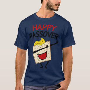 Passover Matzah 2022 Happy Passover Dabbing Matzah T-Shirt