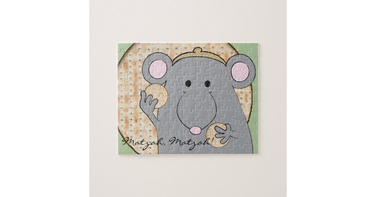 Passover quot Matzah Matzah quot Puzzle for Kids Zazzle