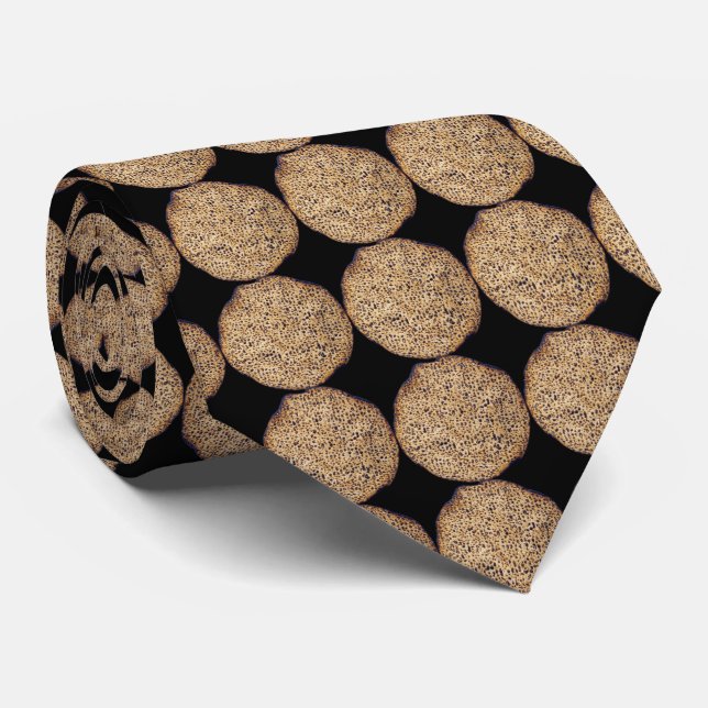 Passover Matzah Neck Tie (Rolled)