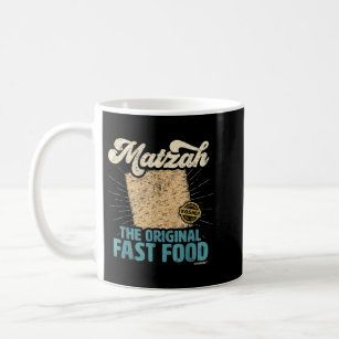 Passover Matzah The Original Fast Food Funny Seder Coffee Mug