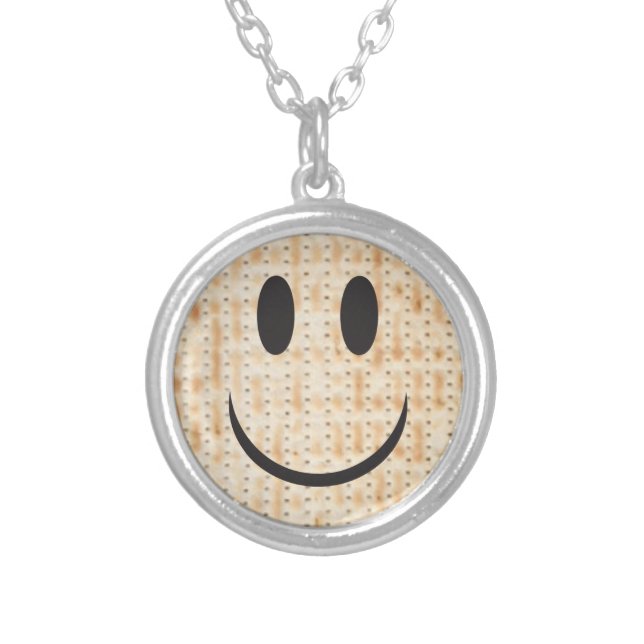 Passover Matzah Time Necklace Personalize (Front)