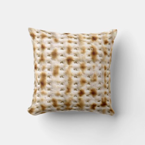 Passover Matzo Throw Pillows Throw Pillow