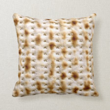 Passover Matzo Throw Pillows! Throw Pillow
