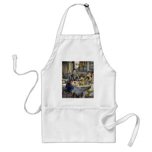 passover meal adult apron