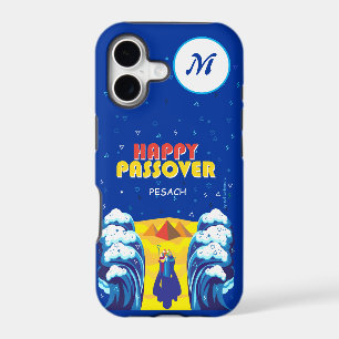 Passover MONOGRAM Exodus Red Sea Pop Art Pesach iPhone 17 Case