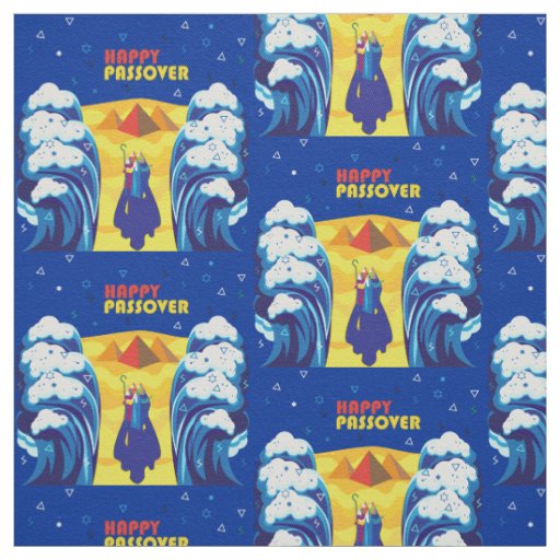 Passover Moses & Israelites' exodus from Egypt Fabric