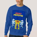 Passover Moses &amp; Israelites&#39; Exodus Pop Art Paint Sweatshirt