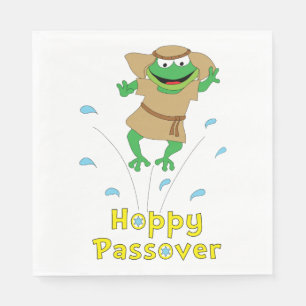 Passover Napkins Standard "Hoppy Passover"