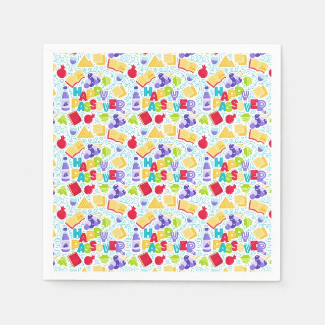 Passover Paper Napkin (Front)