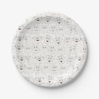 Passover Paper Plate Matzah Pattern