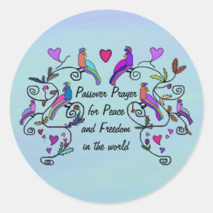 Passover Peace Stickers