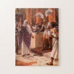 PASSOVER PESACH BIBLE PUZZLE MOSES AND PHARAOH<br><div class="desc">THIS PASSOVER PESACH PUZZLE OF MOSES AND PHARAOH WITH THE SERPENT IS SURE TO KEEP THE KIDS BUSY WITH A FUN ACTIVITY.  WHAT A GREAT  BIBLE GIFT FOR THIS JEWISH HOLIDAY.</div>
