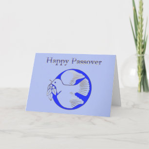Passover Pesach Greeting Shalom Jewish Hebrew Star Card