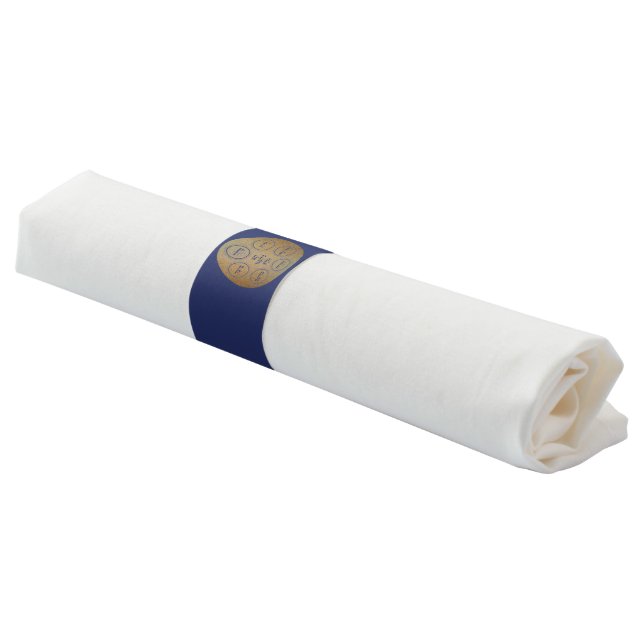Passover Pesach Seder Dinner Decorative Napkin Bands (Angled)