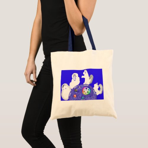 Passover Pesach Seder Table with Animals  Tote Bag