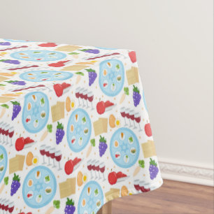 Passover Plates  Tablecloth