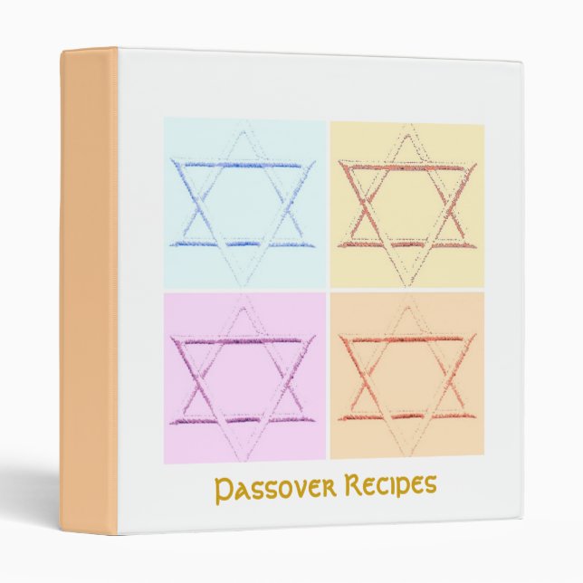 Passover Recipes Binder (Front/Spine)