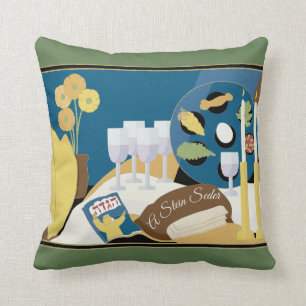 Passover Seder 16/16" Pillow "A Passover Seder