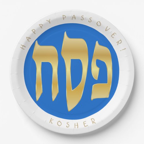 Passover Seder Kosher Pesach Matzah Paper Plates