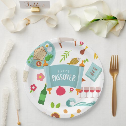 Passover Seder Paper Plate
