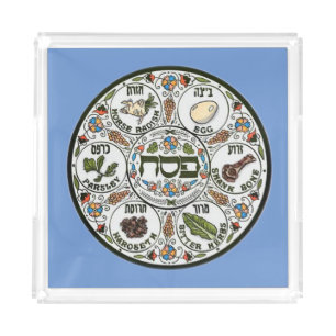  Passover Seder plate Acrylic Tray