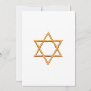 Passover Star of David Card