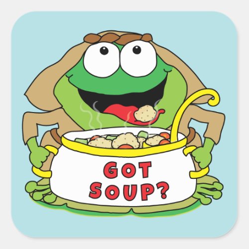 Passover Sticker Got Soup Square Sticker