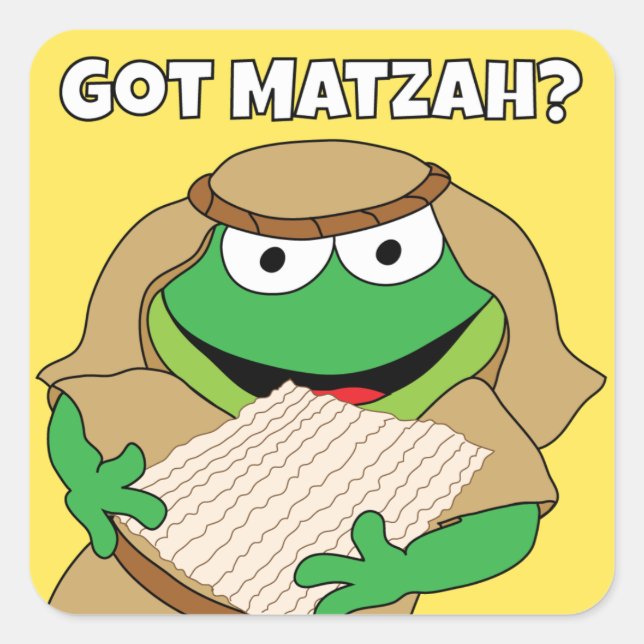 Passover Stickers Buy 1 1/2" and/or 3" square (Front)