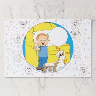 Passover Tearaway Placemat/Afikomen Find/Boy Paper Pad