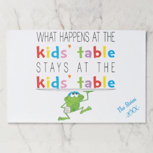 Passover Tearaway Placemat/Passover Kid's Table Pa Paper Pad