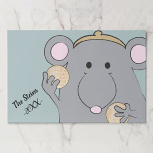 Passover Tearaway Placemat/Passover Matzah, Matzah Paper Pad