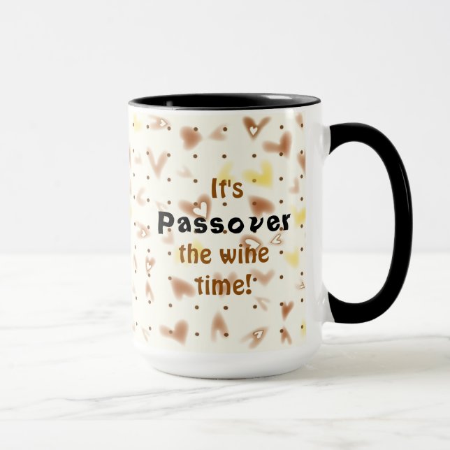 Passover The Wine Coffee Mug 15 oz (Right)