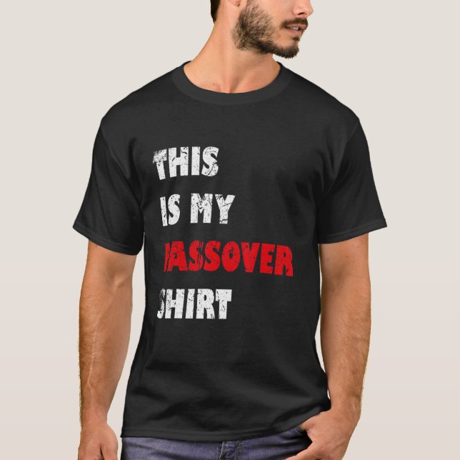 Passover This Is My Passover  Retro Seder Jewish H T-Shirt (Front)