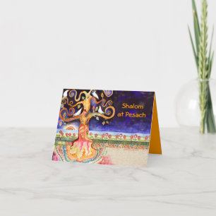 Passover Tree Greeting card