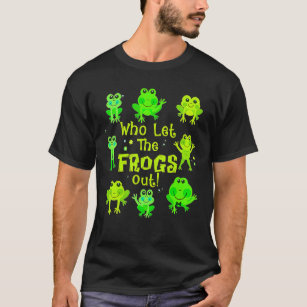 Passover Who Let The Frogs Ou Jewish Seder T-Shirt