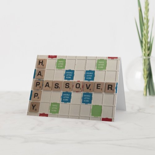 Passover Word Search Greeting Card