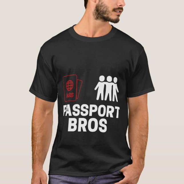 Passport Bros Pass T-Shirt (Front)
