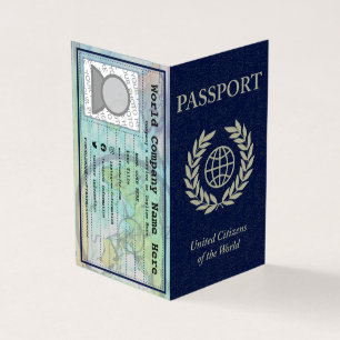 passport business card