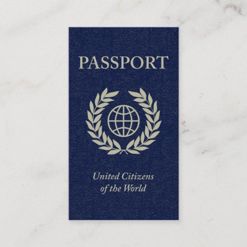 passport business card
